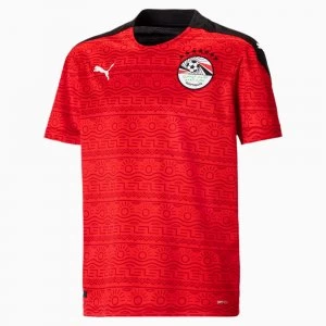 PUMA Egypt Home Replica Youth Jersey, Red/White, size 9-10 Youth, Clothing