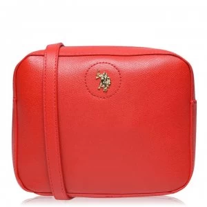 US Polo Assn US Jones Camera Cross Body Bag - RED 400