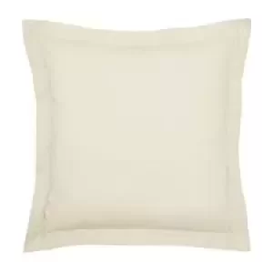 Bedeck of Belfast Natural Pima Cotton 200 Thread Count 'Nika' Square Oxford Pillow Case