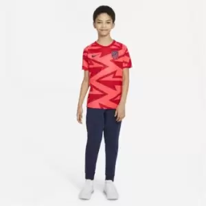 Nike Atletico Madrid Pre Match Shirt 2021 2022 Junior - Red