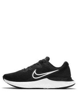 Nike Renew Run 2, Black/White, Size 12, Men