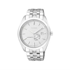 Citizen Eco-Drive Mens Stainless Steel Watch NJ0030-58A