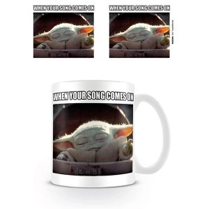 Star Wars: The Mandalorian - When Your Song Comes On 11oz/315ml Mug