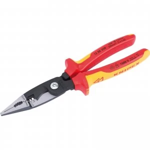 Knipex VDE Insulated Universal Installation Pliers 200mm