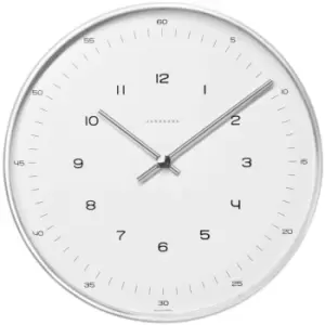 Junghans Wall Clock Max Bill RC 30cm Radio Controlled D