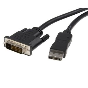 StarTech 6ft DisplayPort to DVI Video Converter Cable MM