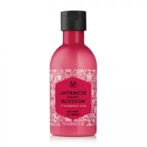 The Body Shop Japanese Cherry Blossom Strawberry Kiss Body Lotion Japanese Cherry Blossom Strawberry Kiss Body Lotion