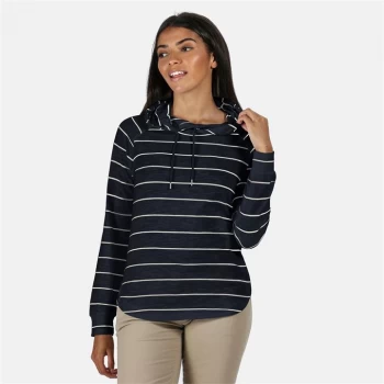 Regatta Merindah Overhead Hoodie - Navy Stripe