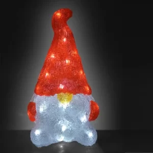 LED Christmas Figure Gnome Acryl