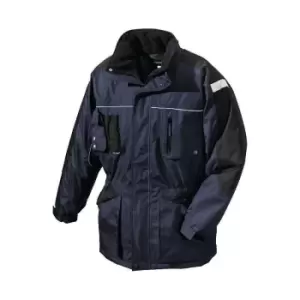 Blouson d'hiver AALBORG taille XXL marine/noir TEXXOR