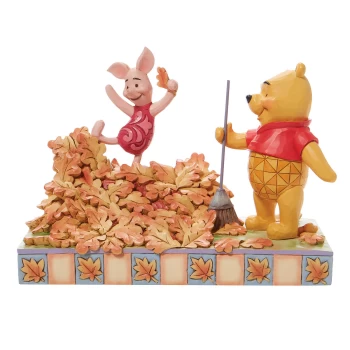 Disney Traditions Piglet & Poo Figurine