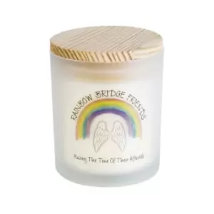 Rainbow Bridge Friends Wings Candle