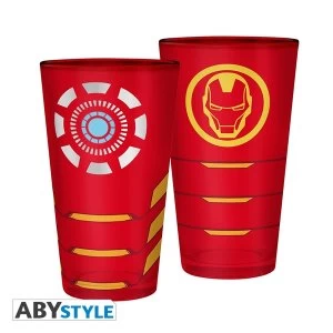 Marvel - Iron Man Large Glass