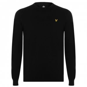 Lyle and Scott Merino Knit Jumper Mens - Navy Z271