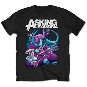 Asking Alexandria - Devour Unisex Large T-Shirt - Black