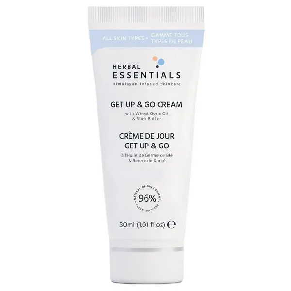 Herbal Essentials Herbal Essentials Get Up & Go Cream With Wheat Germ Oil & Shea Butter 30ml White