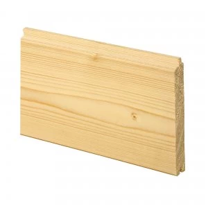 Wickes General Purpose Softwood Cladding 14x94x2400mm Single
