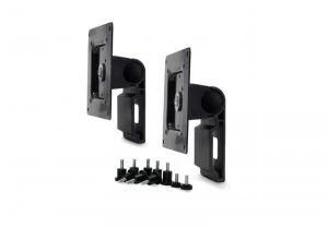 Dual Monitor Tilt Pivot Kit - Black