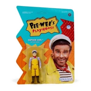 Pee-wee's Playhouse ReAction Action Figure Captain Carl 10 cm