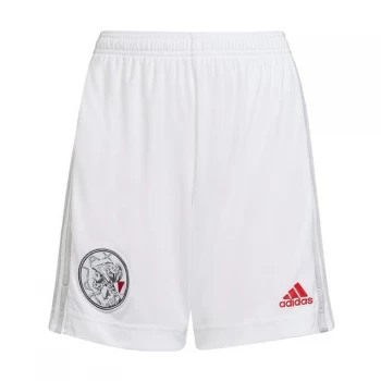 adidas Ajax Amsterdam 2 half 2 Home Shorts Kids - White / Stone