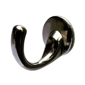 BQ Black Zinc Alloy Hat Coat Hook