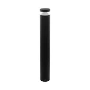 IP44 Outdoor Bollard Light Black Cast Aluminium 11W Built in LED Lamp Post