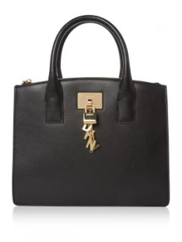 DKNY Elissa large tote with charms Black