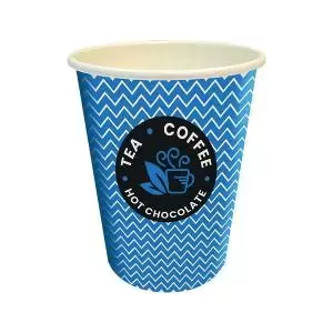 Cup 8oz Hot Drink Blue Pack of 50 NU903005 NC58482