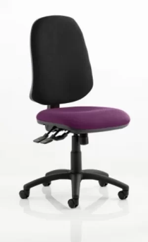 Eclipse XL Lever Task Operator Chair Bespoke Colour Seat Purple