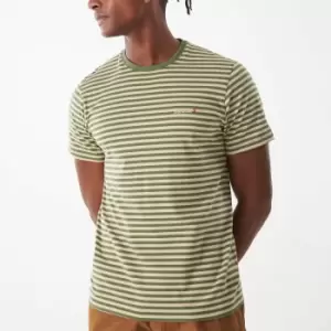 Barbour Heritage Bilting Stripe Cotton-Jersey T-Shirt - S