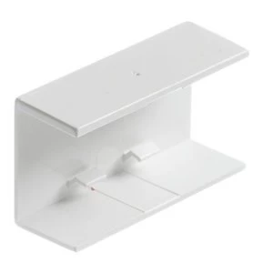 MK White 16mm Trunking coupler