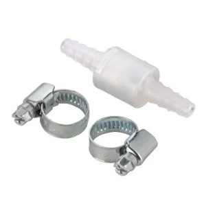 Xavax Non-return valve, with 2 hose clamps