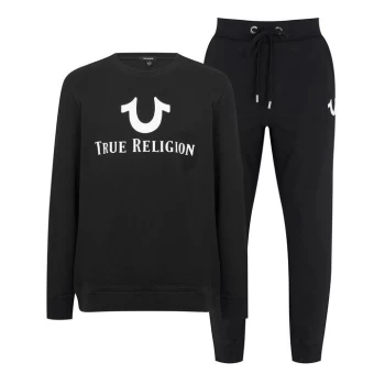 True Religion Crew Pullover Tracksuit - Blue