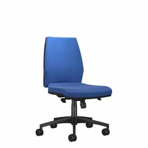 TC Office Rome Mid Back Chair, Blue