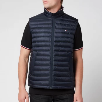 Tommy Hilfiger Mens Packable Gilet - Sky Captain - M