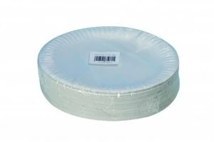 Value Paper Plates 9" White (Pack 100)