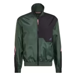 adidas X-City Track Top Mens - Green Oxide / Carbon