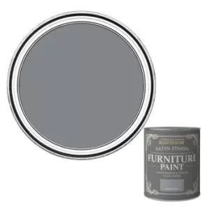 Rust-Oleum Mineral Grey Satinwood Furniture Paint, 125Ml