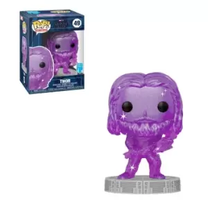 Infinity Saga POP! Artist Series Vinyl Figure Thor (Purple) 9 cm