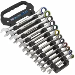 Combination Ratchet Spanner Set 12pc Metric - Platinum Series AK63949 - Sealey