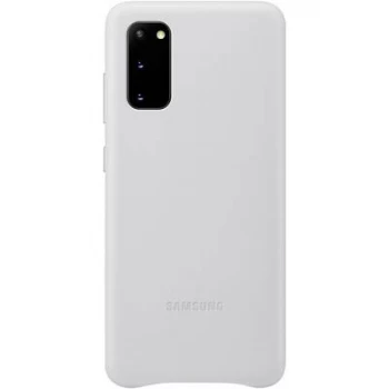 Samsung Leather Cover Cover Samsung Galaxy S20 Grey