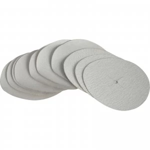 Faithfull 125mm Paper Sanding Disc 125mm Coarse Pack of 5