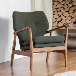 Gallery Direct Marseille Armchair Green 730X740X850Mm