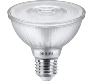 Philips Master Value LED 9.5W-75W ES E27 PAR30 R95 3000K Dimmable Bulb - Warm White - 76862100