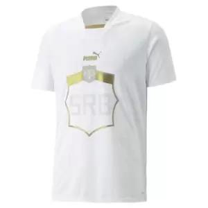 Puma Serbia Away Shirt 2022 2023 Adults - White