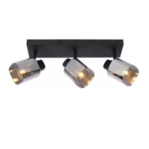 Alion Classic Ceiling Spotlight Bar - 3xE14 - Black