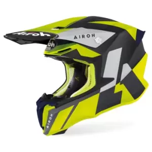 Airoh Twist 2.0 Lift Motocross Helmet, black-yellow, Size S, black-yellow, Size S