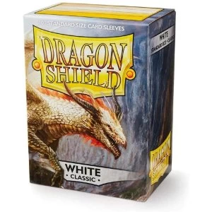 Dragon Shield Standard White Card Sleeves - 100 Sleeves