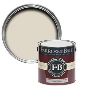 Farrow & Ball Modern School house white No. 291 Matt Emulsion Paint 2.5L