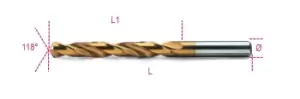 Beta Tools 414 HSS-TiN Entirely Ground Twist Drill 3mm 004140064